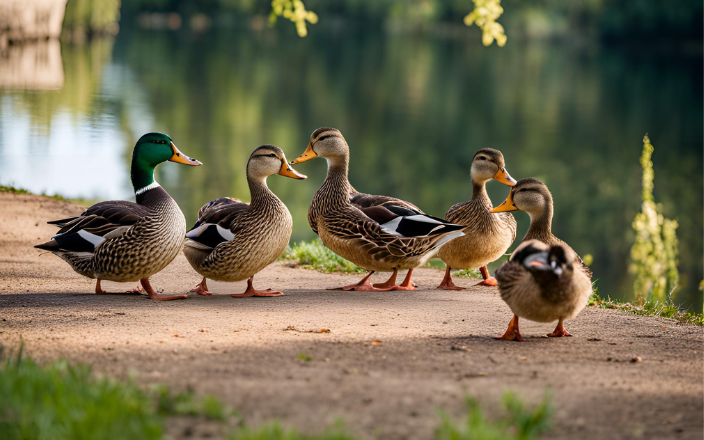 ducks in France