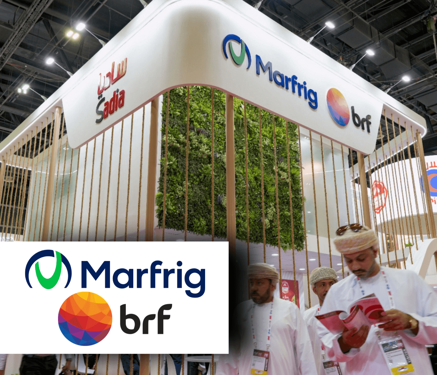 Marfrig e BRF apresentam inovações na Gulfood 2025 em Dubai