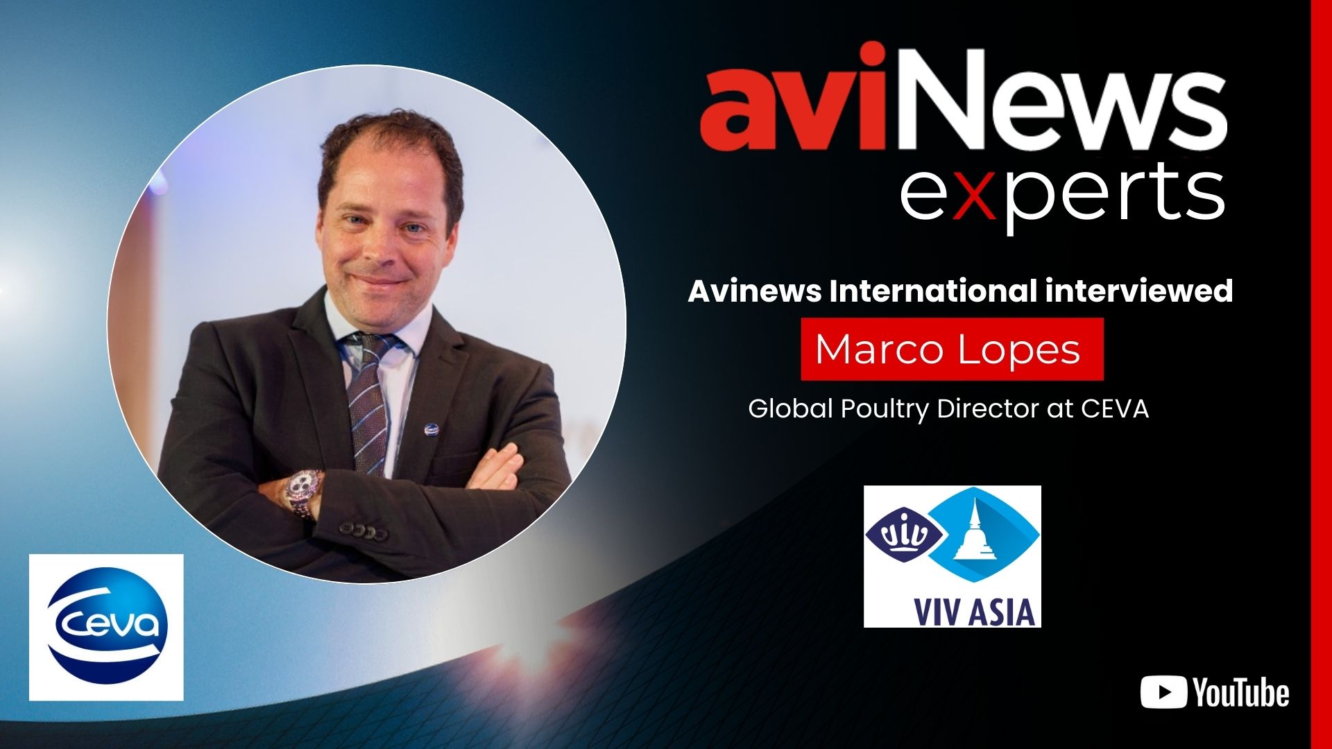 Avinews International interviewed Marco Lopes from CEVA at VIV Asia...