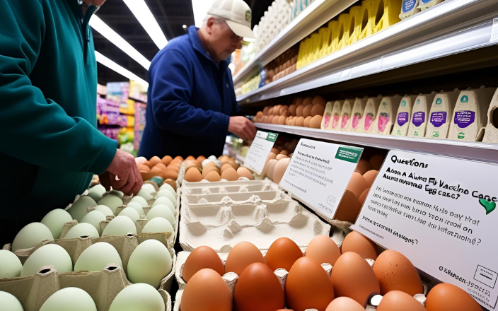 No Avian Flu vaccine info on egg labels