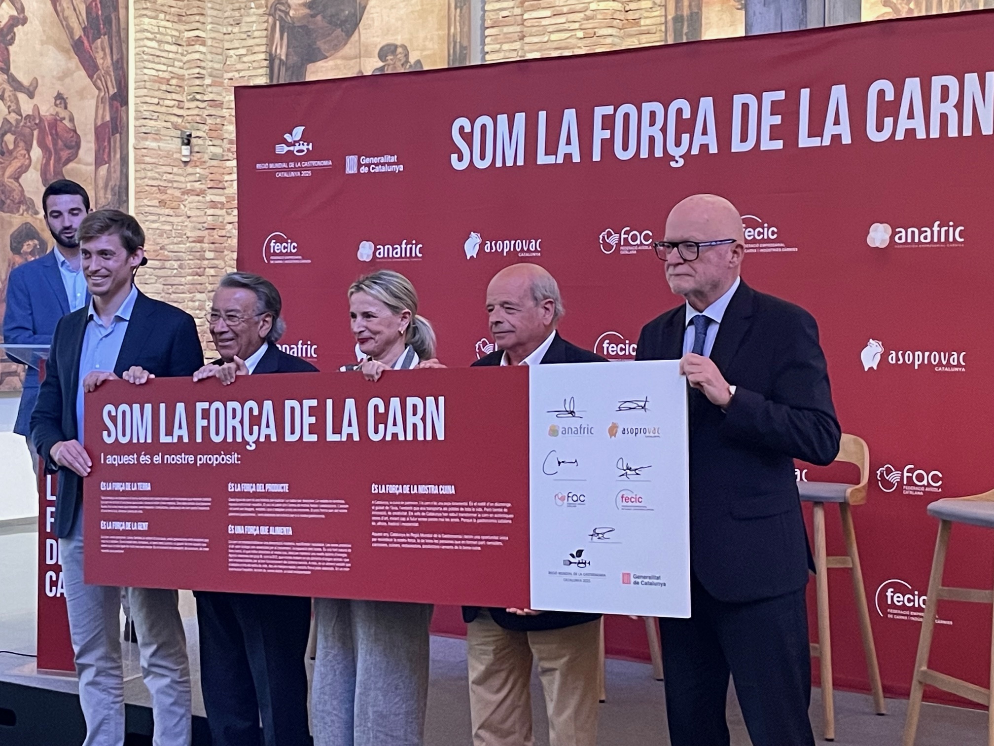 EL SECTOR CÁRNICO CATALÁN IMPULSA UNA INICIATIVA PARA DAR A CONOCER QUE LA CARNE ES MUCHO MÁS QUE UN ALIMENTO