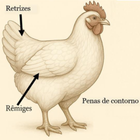 Figura 2. Diferenciação dos tipos de penasFonte: Elaborado pela autora com auxílio de inteligência artificial (2025).