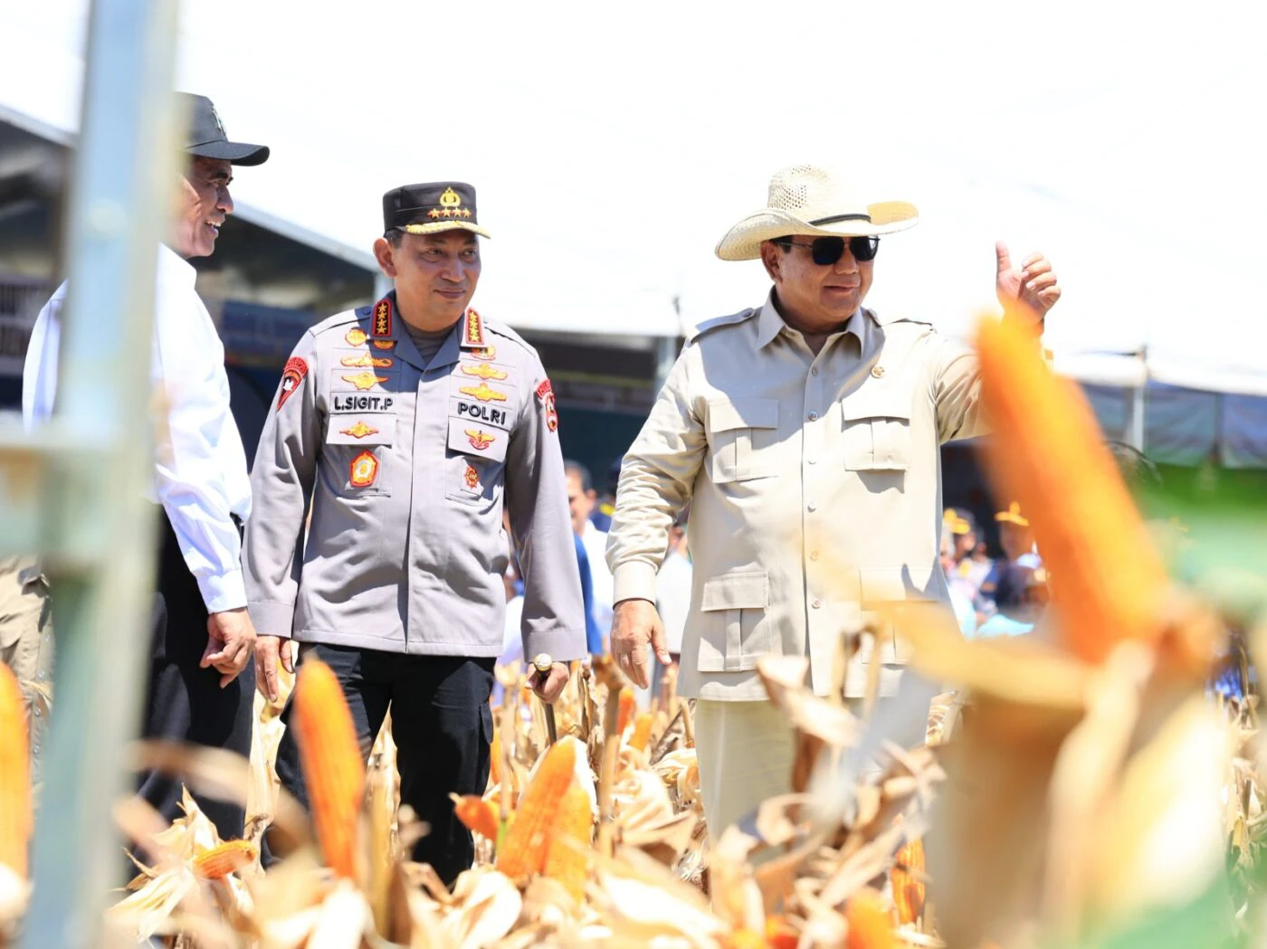 Polri ekspor jagung ke Malaysia dan bangun gudang penyimpanan