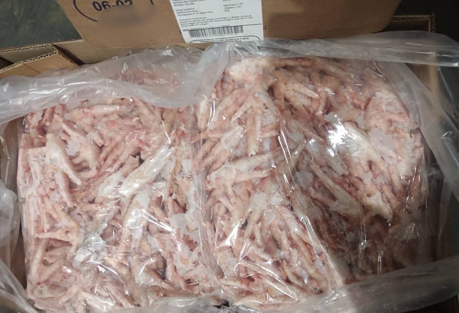 ทลายห้องเย็นลอบนำเข้า ตีนไก่เถื่อน กว่า 346ตัน มูลค่า 24ล้าน เสี่ยงโรค