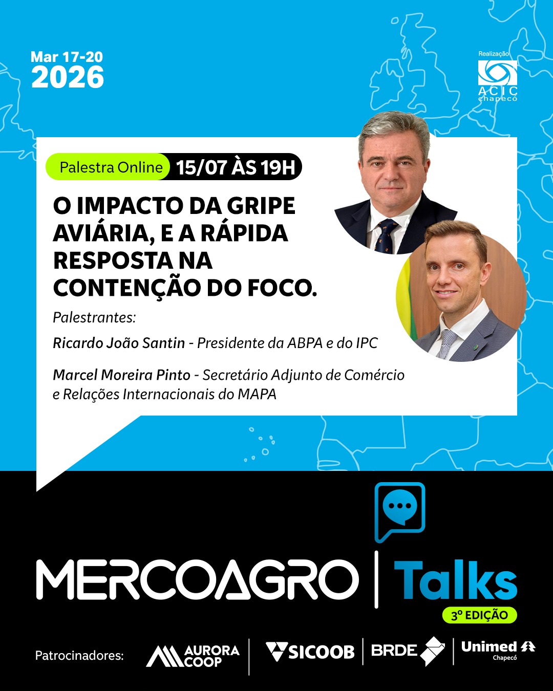 O impacto da gripe aviária e a rápida resposta na contenção do foco