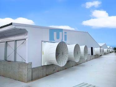 Reliable airtight closed house system