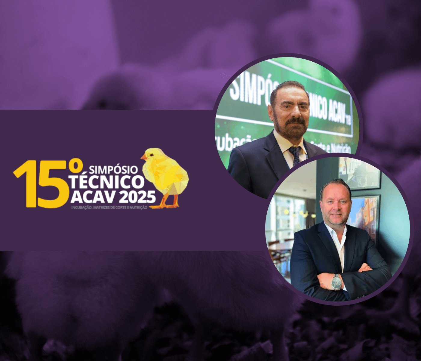 Saúde intestinal das aves é tema do 15º Simpósio Técnico da ACAV