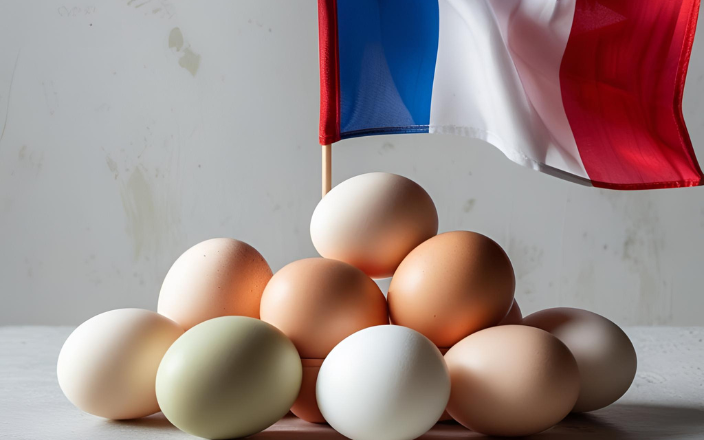 French egg war erupts again