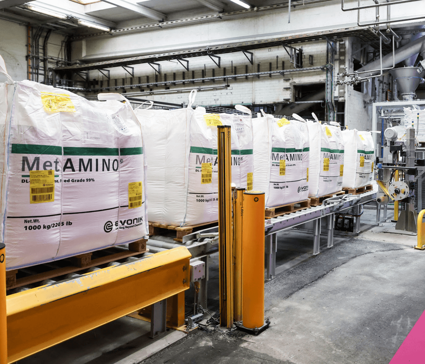 Evonik moderniza infraestrutura logística do MetAMINO® em Antuérpia