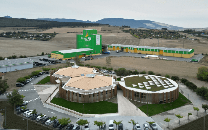 El Grupo AN inaugura sus nuevas instalaciones en Tajonar, siguiendo un diseño que combina sostenibilidad y modernidad