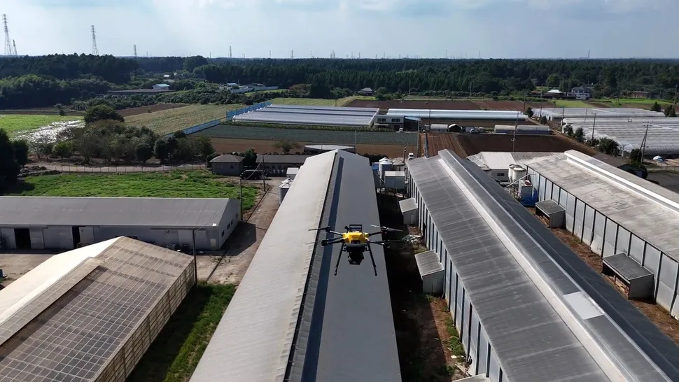 Japan trials laser-equipped drones to protect poultry from bird flu