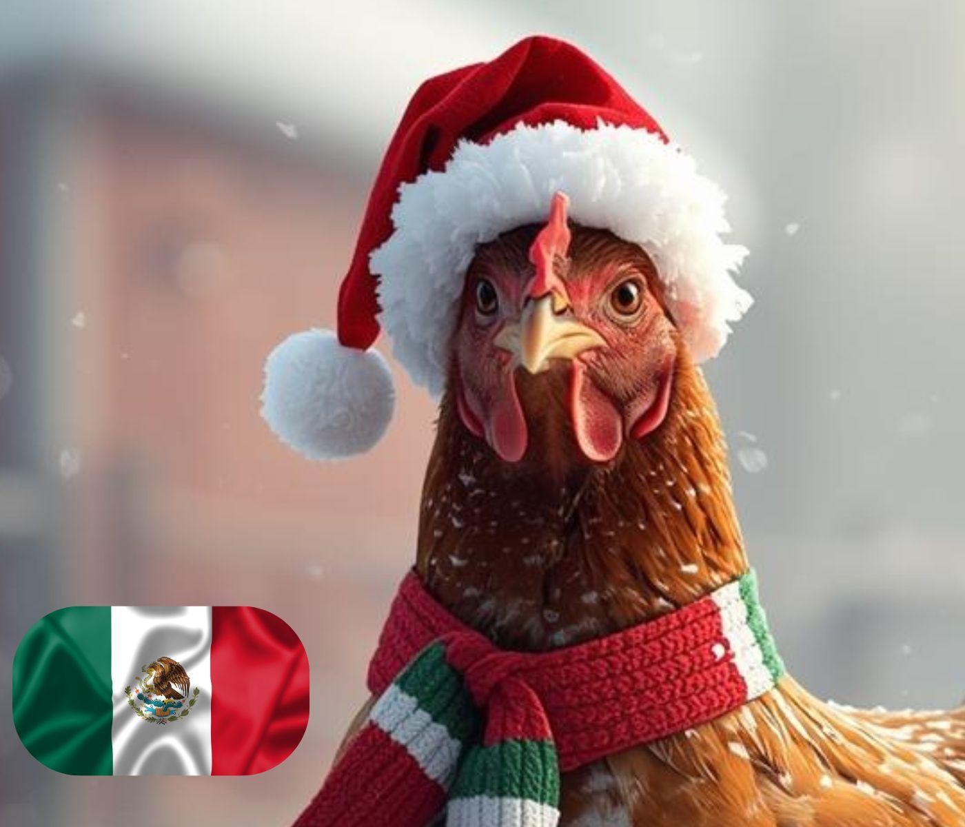 México: el pollo como alternativa económica en la cocina navideña