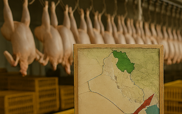 كوردستان تصبح مصدر الدجاج للعراق