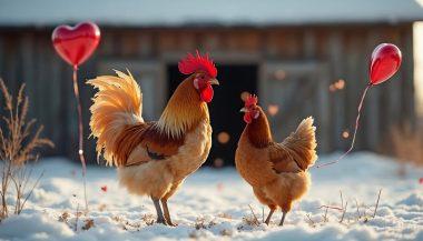 Comportamiento reproductivo en gallinas