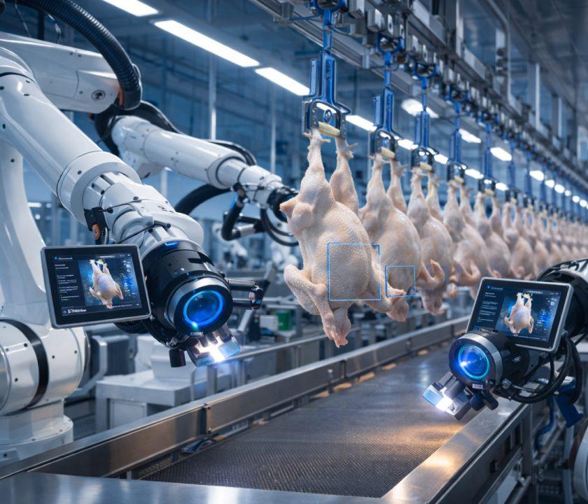 Automatización y Robotización en el Procesamiento Avícola: Innovación en la Industria de Pollo