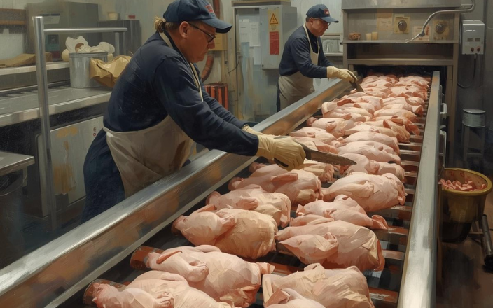 Technified Poultry Processing and Animal Welfare