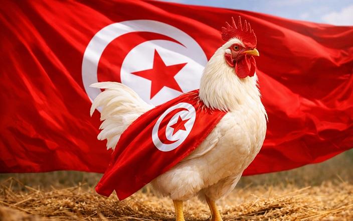 مشكلة الدجاج في تونس.
