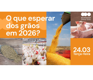 Perspectivas para os grãos em 2026 e impactos na nutrição de aves e suínos