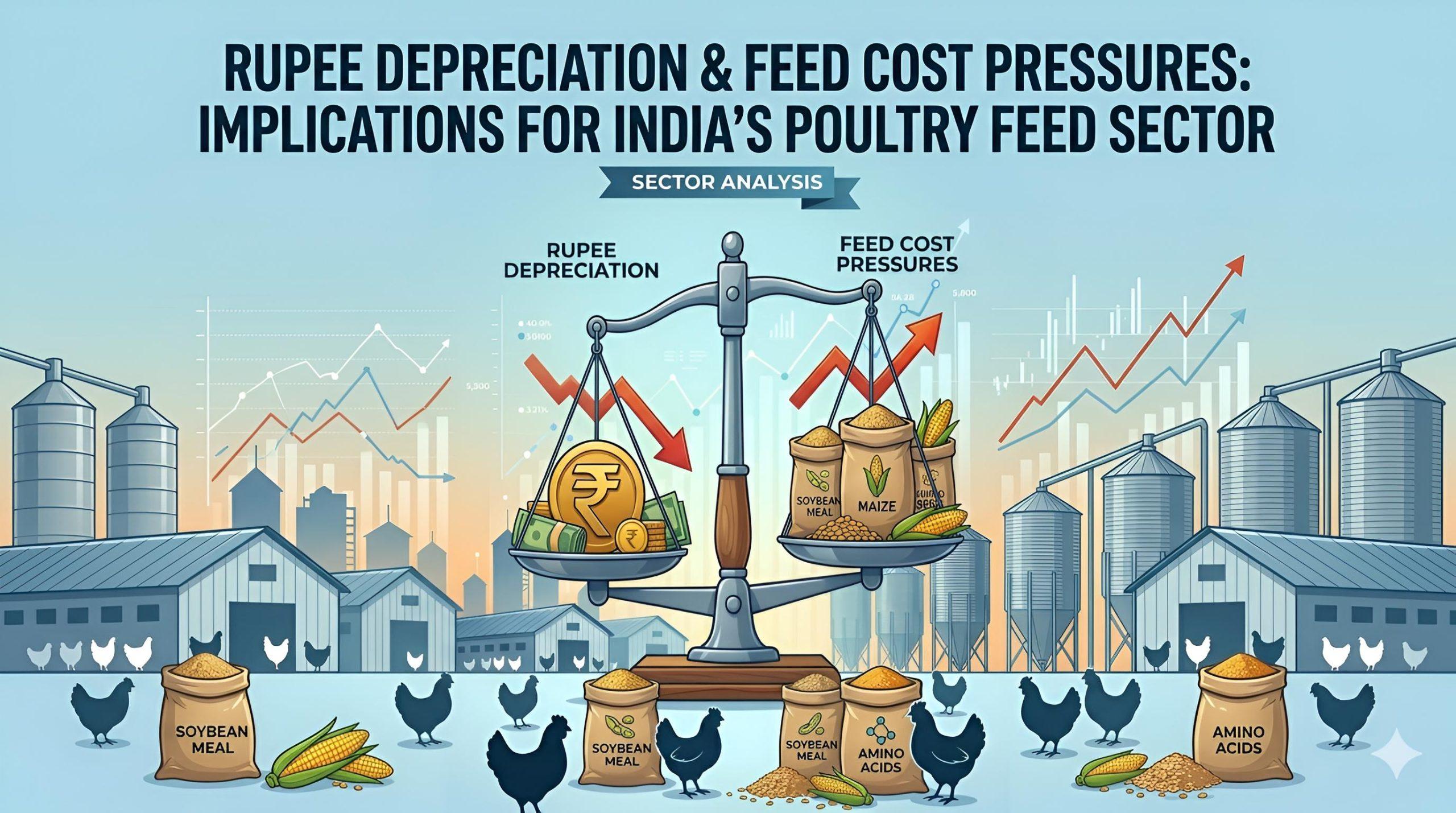 Rupee slide, feed cost rise tighten poultry margins in India