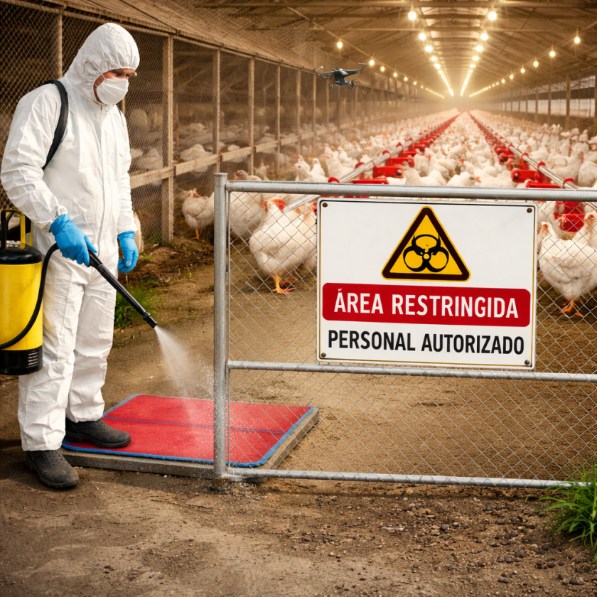 CHILE REFUERZA MEDIDAS DE BIOSEGURIDAD POR INFLUENZA AVIAR
