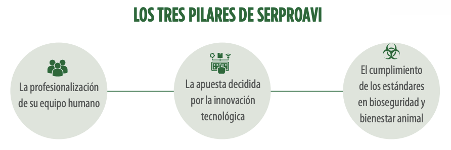 Los tres pilares de serproavi