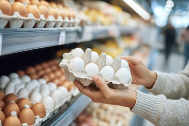 caja de huevos precio en el supermercado mexicano