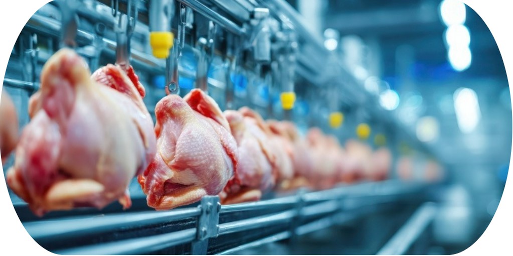 procesamiento de pollo