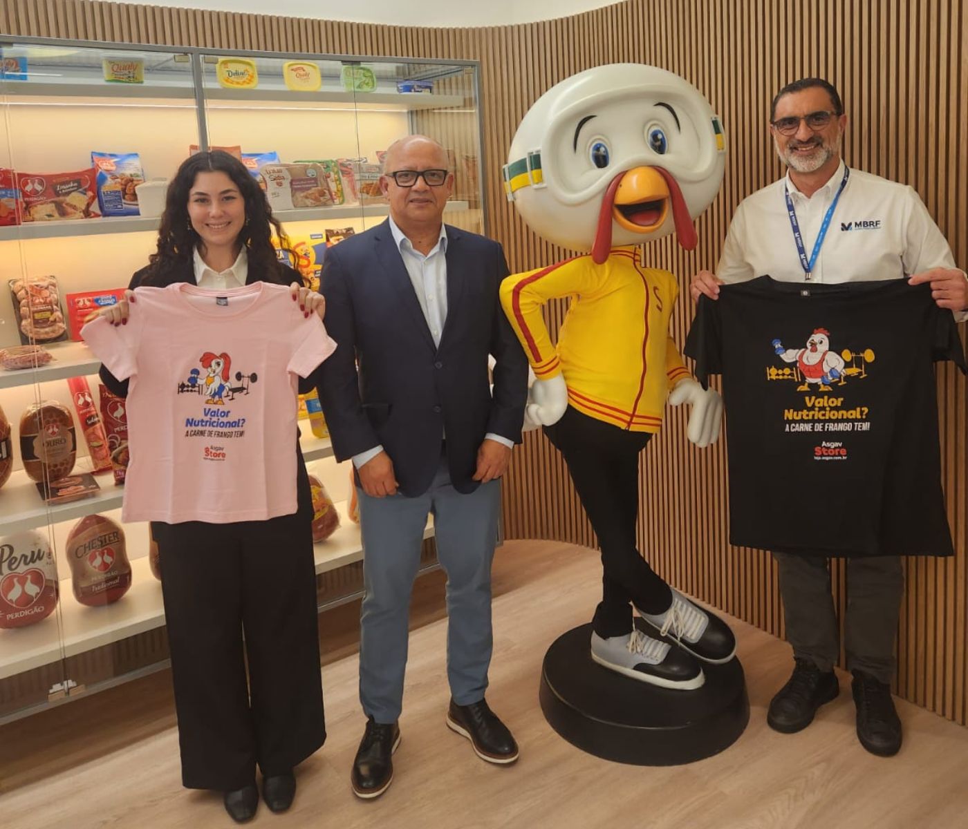 Executivo da ASGAV participa de reunião institucional no Head Quarter da MBRF em São Paulo