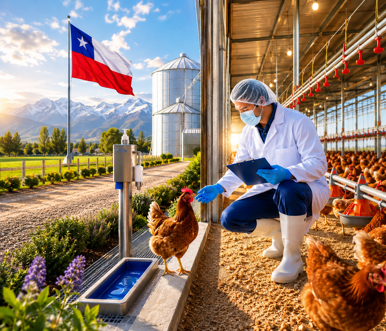 Chile recupera su estatus de país libre de Influenza Aviar...