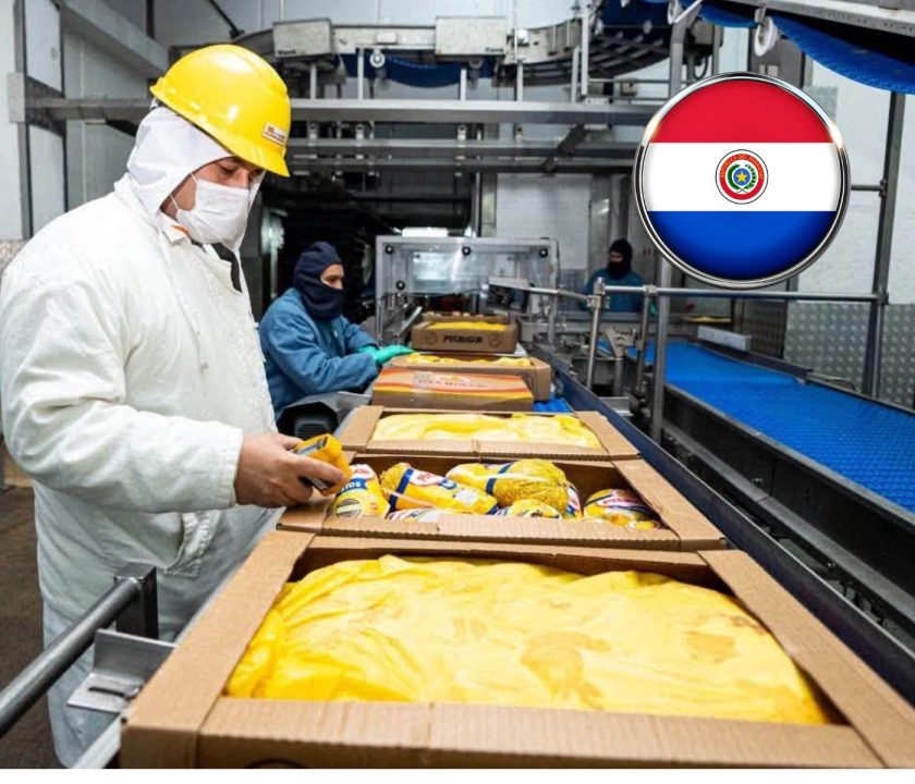 Paraguay exporta carne aviar a Taiwán por primera vez